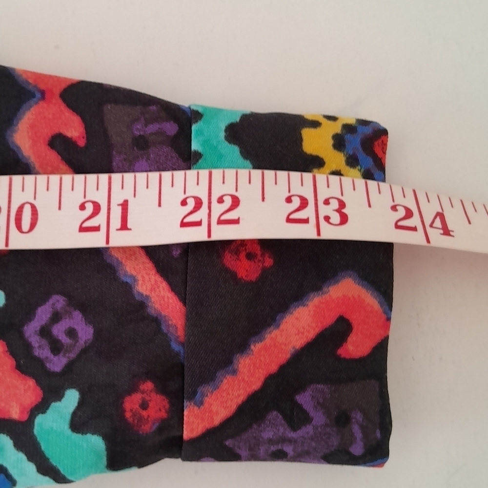 RACHEL ROY Multi print Festive Boho Long slv Braided Trim LIKE New Sz S - Picture 14 of 14